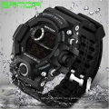 2019 SANDA 326 Fashion Sports Digital Watch Men Diving Sport LED Clock for Men Waterproof Geneva Military Watches Relojes hombre